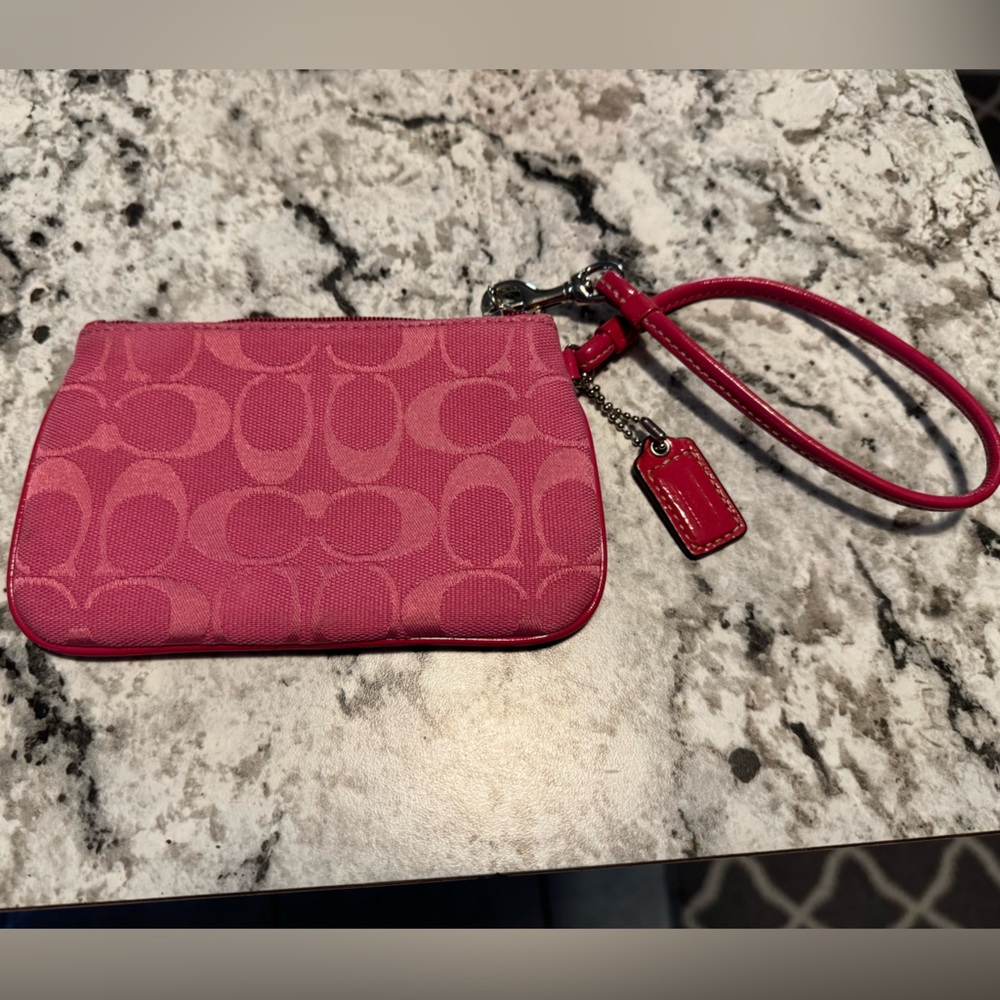 Coach wristlet